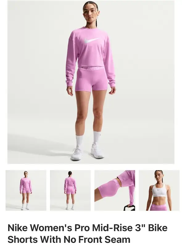 Nike pros bike shorts — Photo 1