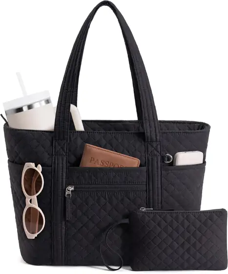 Bagstellar Quilted Tote Bag for… — Photo 1