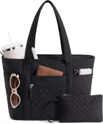 Bagstellar Quilted Tote Bag for… — Photo 1