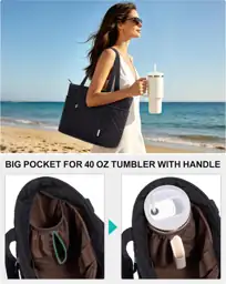 Bagstellar Quilted Tote Bag for… — Photo 2