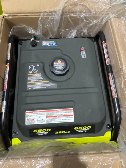 6500-Watt Gasoline Powered Inverter Generator… — Photo 4