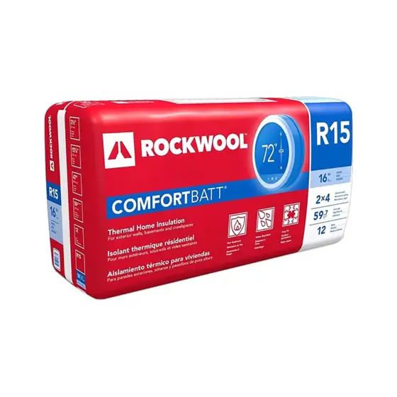 Rockwool ComfortBatt 15.25 in. W… — Photo 1