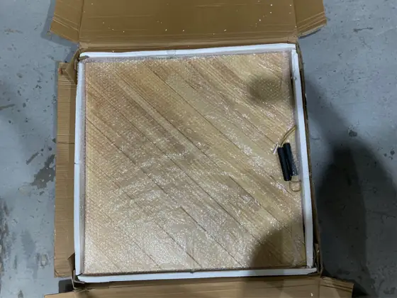 60x30 Folding Picnic Table, Boho… — Photo 3