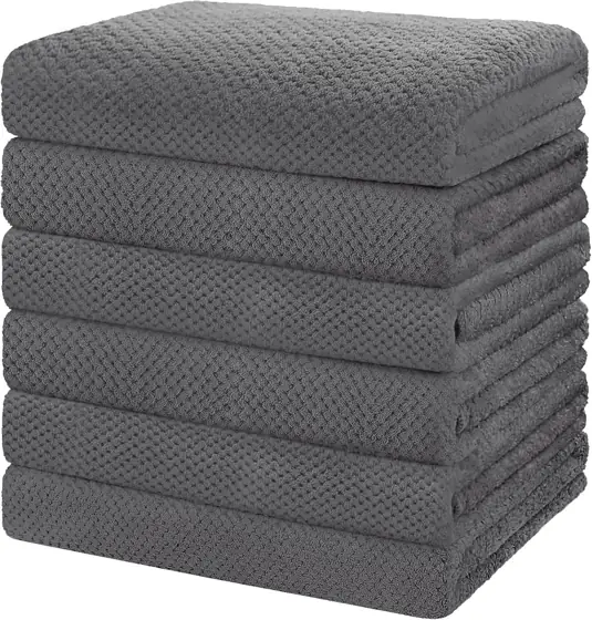 HOMEXCEL 6PK Bath Towel Set,… — Photo 1