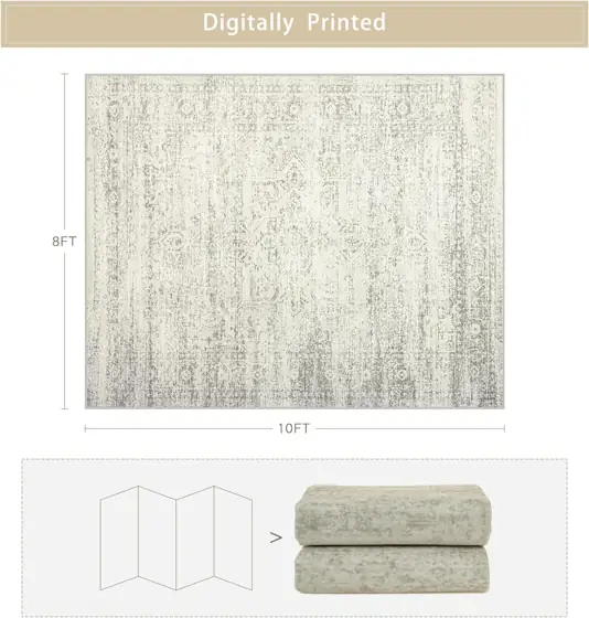 Washable Rugs 8x10 Area Rug… — Photo 2