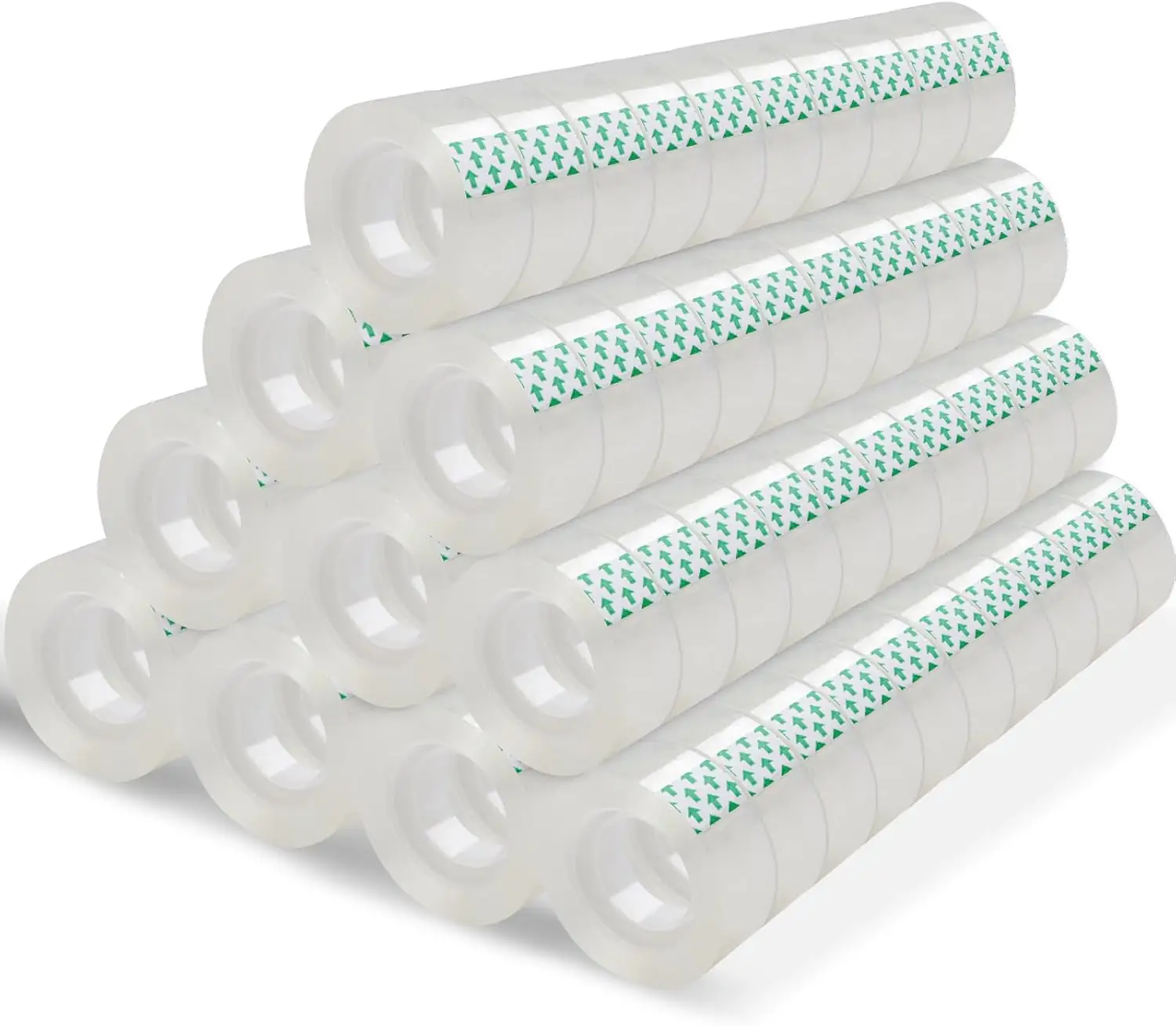 Oleitodh 100 Rolls Transparent Tape… — Photo 1