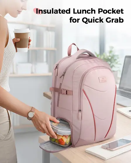 MATEIN HER Laptop Lunch Backpack,… — Photo 2