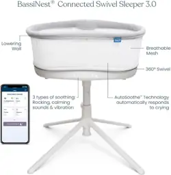 HALO BassiNest Connected Swivel Sleeper… — Photo 2