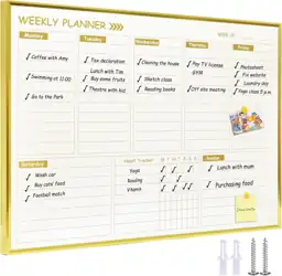Weekly Dry Erase Board for… — Photo 1