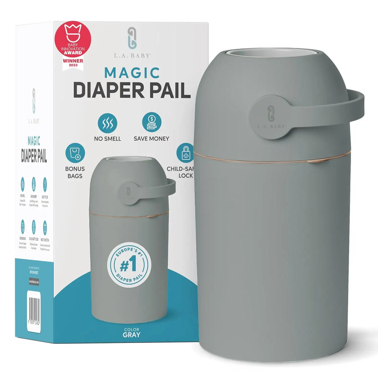 L.A. BABY Magic Diaper Pail… — Photo 1