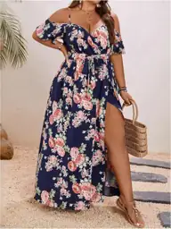 Floerns Women's Plus Size Cold… — Photo 2