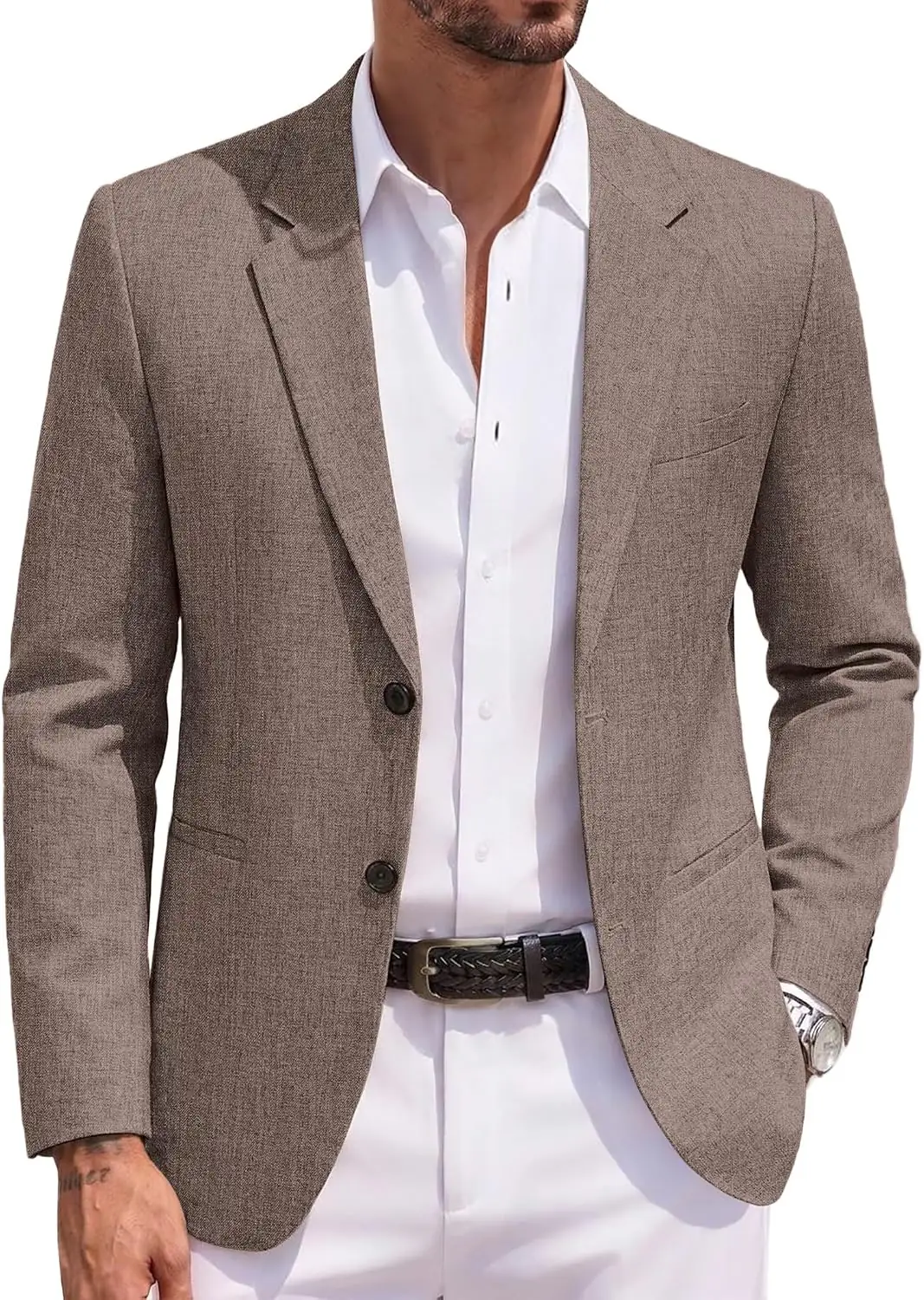 COOFANDY Mens Blazer Casual Sport… — Photo 1