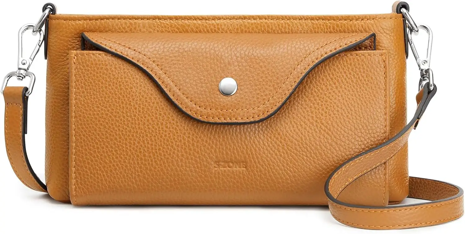 S-ZONE Leather Crossbody Bags for… — Photo 1