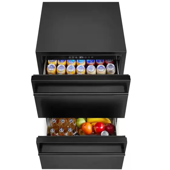 23.42 in. 215-Can 2-Drawer Beverage… — Photo 1