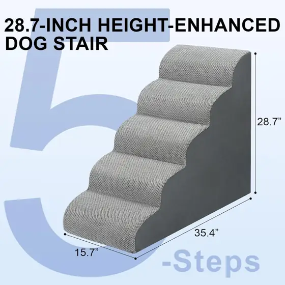 MEJYJEM Dog Stairs for high… — Photo 2