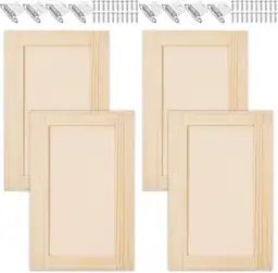 4 Pcs 12x24 Unfinished Shaker… — Photo 1