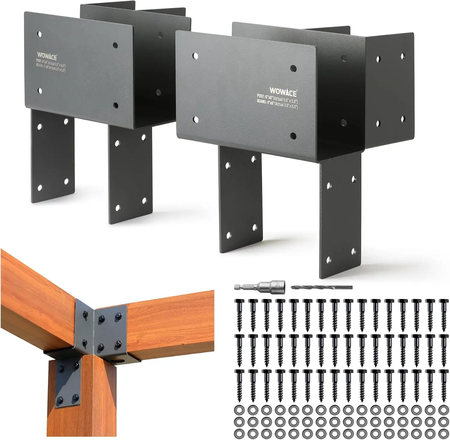 4 Pack 4x6 Stainless Steel… — Photo 1
