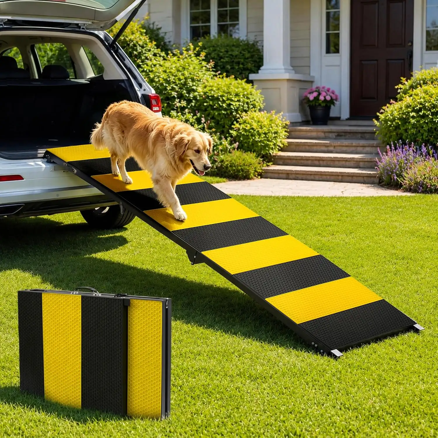 Foldable Dog Ramp for Car,… — Photo 1