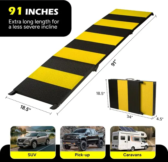 Foldable Dog Ramp for Car,… — Photo 2