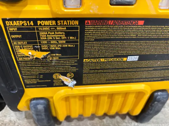 DEWALT Portable Power 2000 Peak… — Photo 3