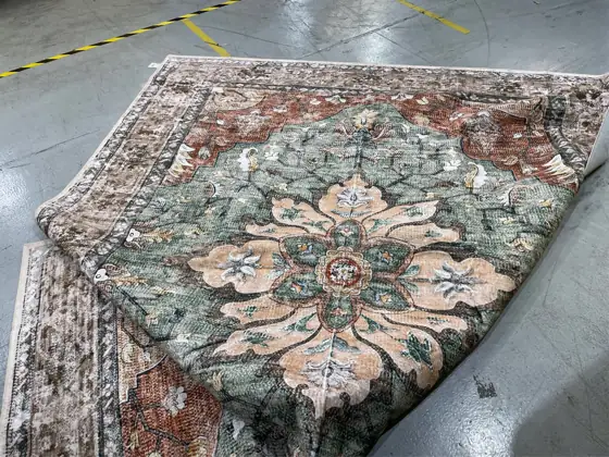 RELEANY Washable Area Rug, 8'x10',… — Photo 4