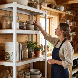 Durstruct 5 Tier White Shelving… — Photo 2