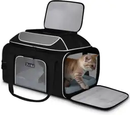 Petskd Top-Expandable Pet Carrier 19"x13"x9"… — Photo 1