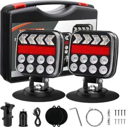 Wireless Magnetic LED Trailer Lights… — Photo 1