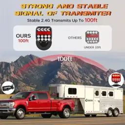 Wireless Magnetic LED Trailer Lights… — Photo 2