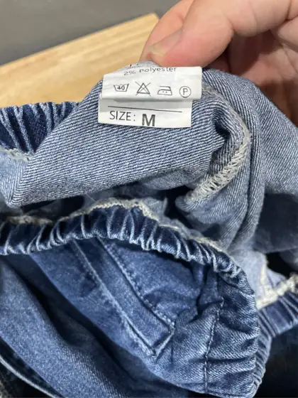 PINSV Women's Half Zip Denim… — Photo 4