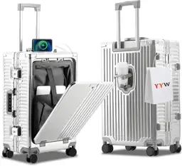YYW All-Aluminium Luggage with Spinner… — Photo 1