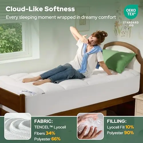 BEDLORE Twin XL Mattress Topper… — Photo 2