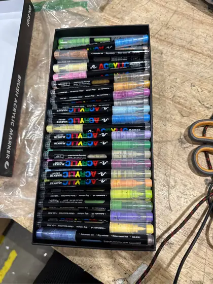 Guangna Acrylic Paint Markers, Brush… — Photo 5