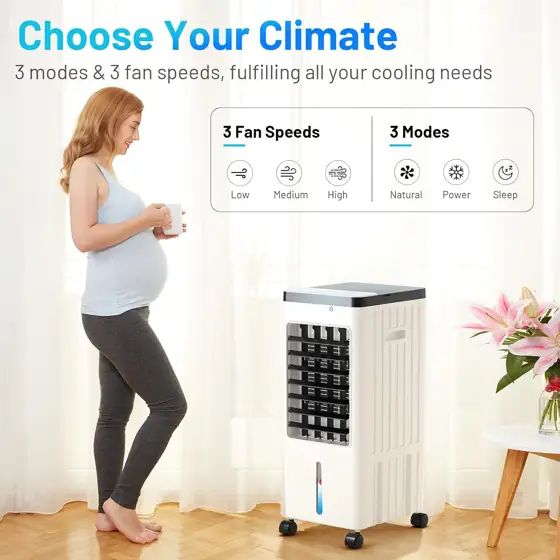 Portable Evaporative Cooler 3-in-1 Free-Standing… — Photo 2