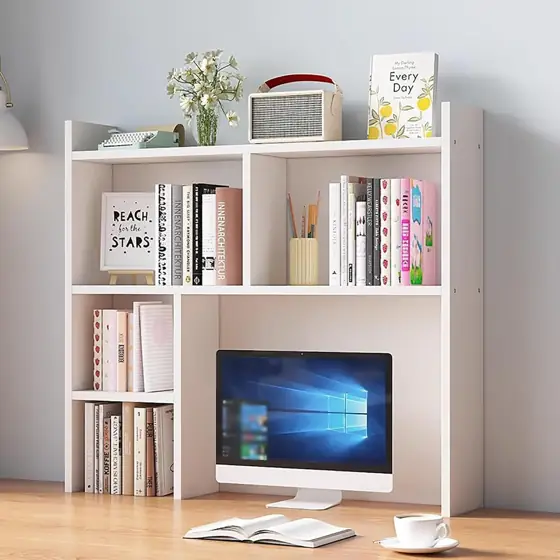 Desk Hutch for Dorm, Wooden… — Photo 1