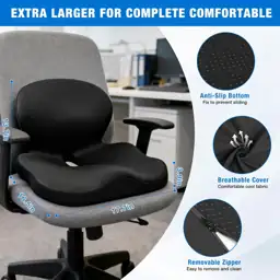 Seat Cushion with Back Support,… — Photo 2