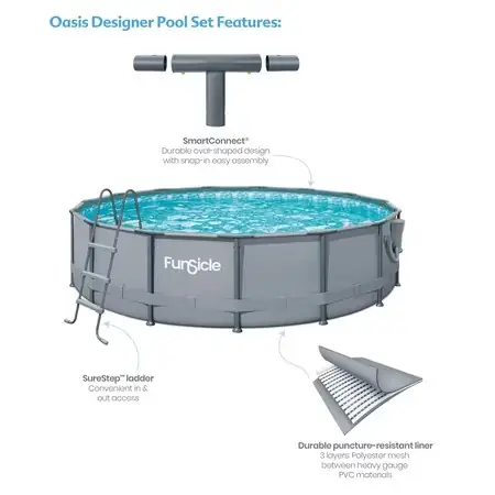 Funsicle 15ft Oasis Round Above… — Photo 2
