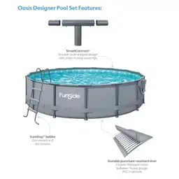 Funsicle 15ft Oasis Round Above… — Photo 2