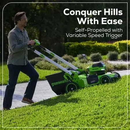 Greenworks 60V 21" Self Propelled… — Photo 2