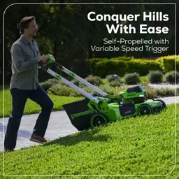 Greenworks 60V 21" Self Propelled… — Photo 2