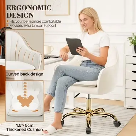 COOLHUT Office Desk Chair with… — Photo 2