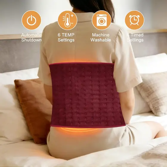 Electric Heating Pad with 6… — Photo 2
