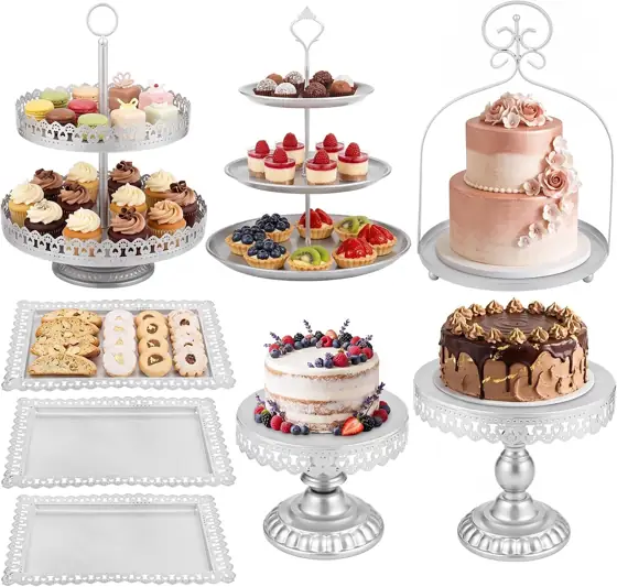 Lallisa 8 Pcs Metal Cake… — Photo 1