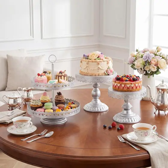 Lallisa 8 Pcs Metal Cake… — Photo 2