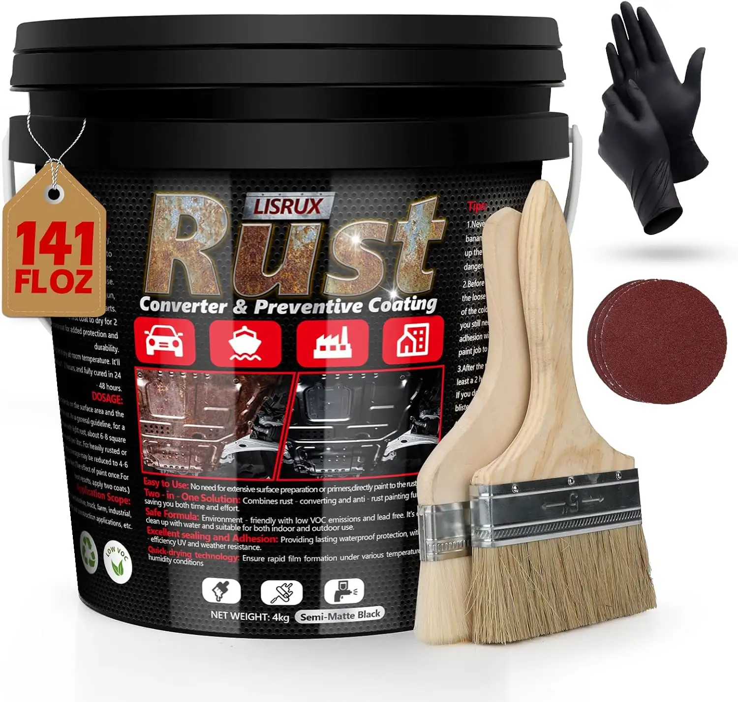 Rust Converter & Metal Primer,… — Photo 1