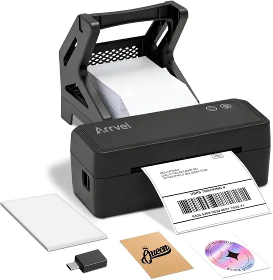 Bluetooth Thermal Label Printer w/… — Photo 1