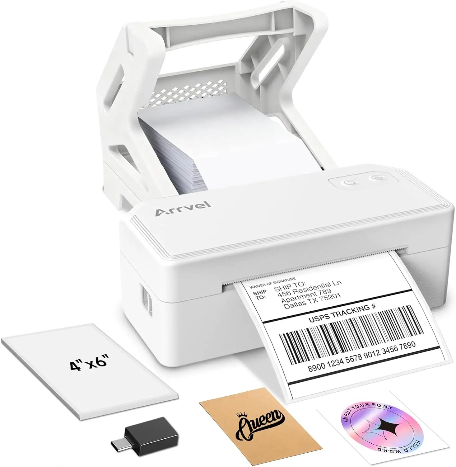 Bluetooth Thermal Label Printer w/… — Photo 1
