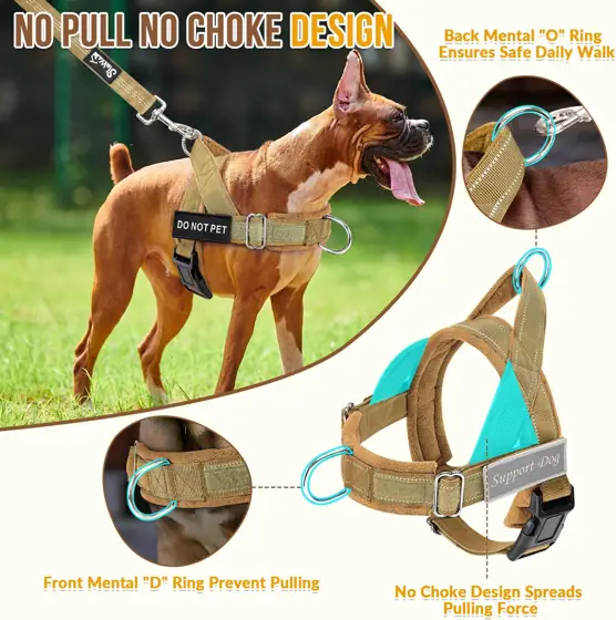 SlowTon No Pull Dog Harness… — Photo 2