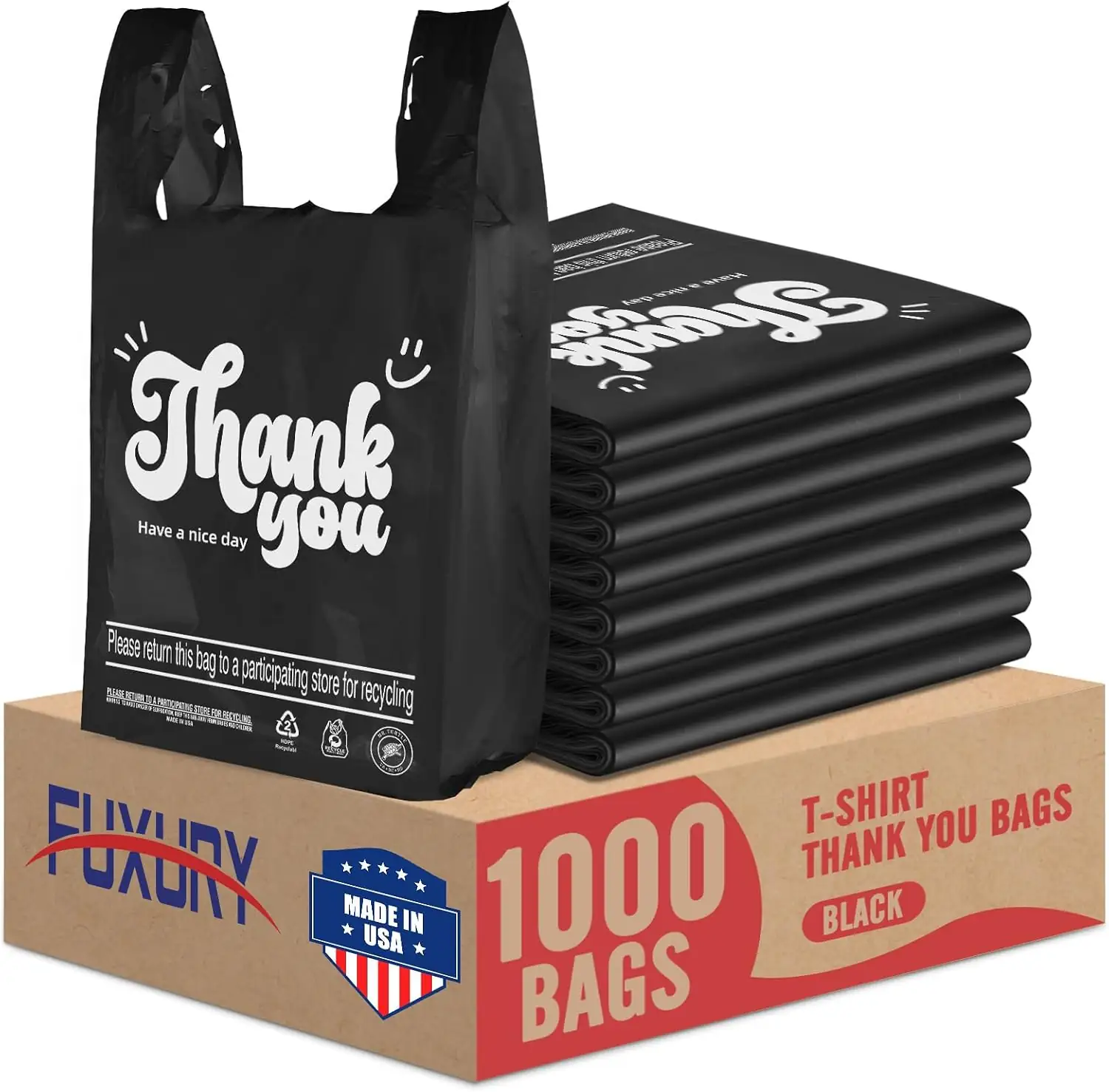 Fuxury 1000 Count Black Thank… — Photo 1