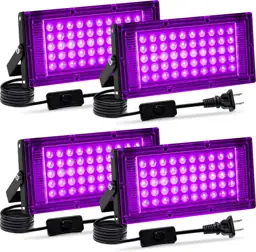 4 Pack 50W Black Lights… — Photo 1